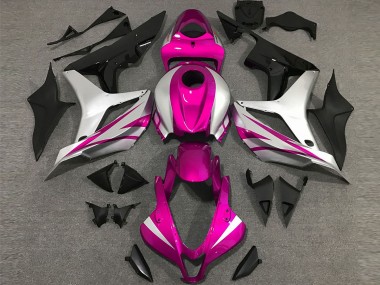 Style Rose & Argent OEM 07-08 CBR600RR Carénage Moto