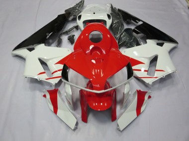 Style Rouge & Blanc 05-06 CBR600RR Carénage Moto
