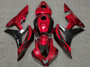 Style Rouge Foncé OEM 07-08 CBR600RR Carénage Moto
