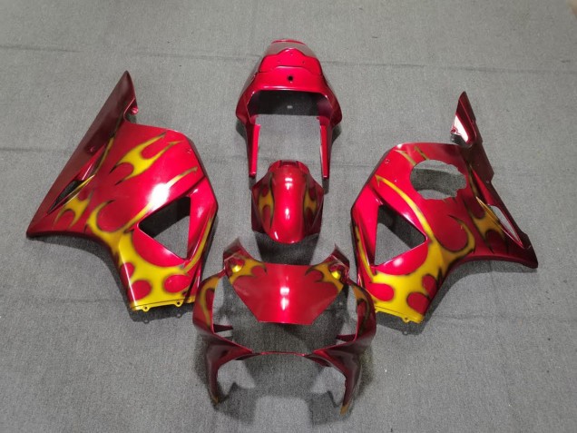 Style Rouge & Or 02-03 CBR954RR Carénage Moto Style Rouge & Or 02-03 CBR954RR Carénage Moto