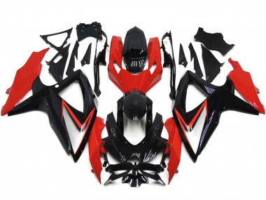 Style Rouge Personnalisé OEM 08-10 GSXR 600-750 Carénage Moto