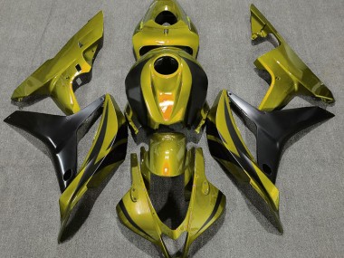 Style Vert Olive OEM 07-08 CBR600RR Carénage Moto