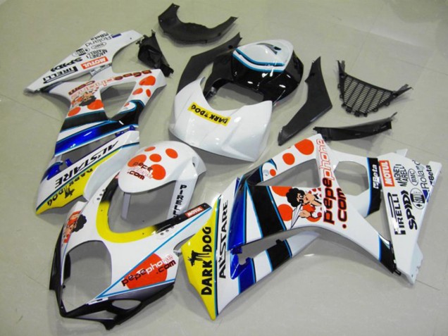 Taches 07-08 GSXR 1000 Carénage Moto Taches 07-08 GSXR 1000 Carénage Moto