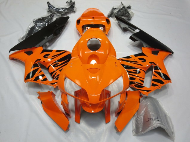 Tribale Orange 05-06 CBR600RR Carénage Moto