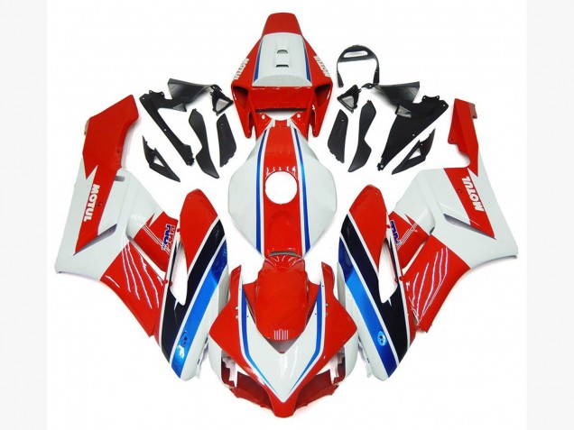 Tricolor Motul 04-05 CBR1000RR Carénage Moto