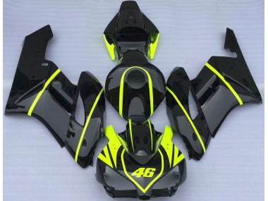 Tutto Nero E Alta Visibilità 46 04-05 CBR1000RR Carénage Moto
