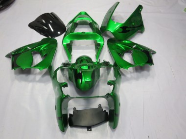 Vert 00-02 ZX6R Carénage Moto