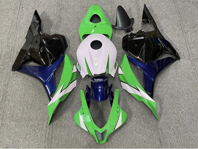 Vert & Blanc 09-12 CBR600RR Carénage Moto