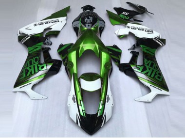 Vert & Blanc Personnalisé 17-23 CBR1000RR Carénage Moto