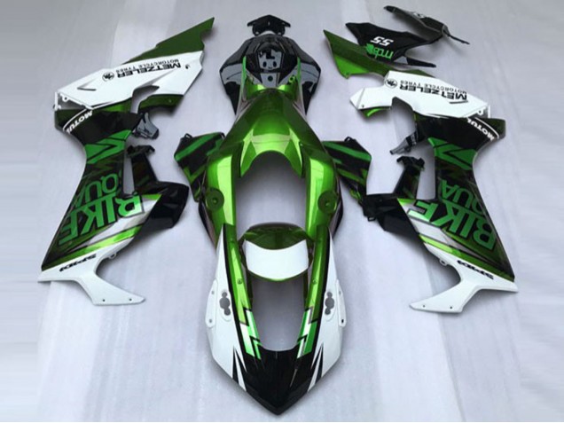 Vert & Blanc Personnalisé 17-23 CBR1000RR Carénage Moto