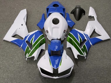 Vert & Bleu Brillant 13-23 CBR600RR Carénage Moto
