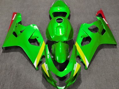 Vert Brillant 04-05 GSXR 600-750 Carénage Moto
