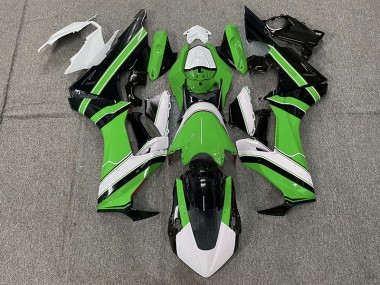 Vert Brillant Blanc & Noir 17-23 CBR1000RR Carénage Moto