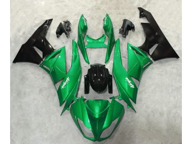 Vert Brillant Brillant 09-12 ZX6R Carénage Moto
