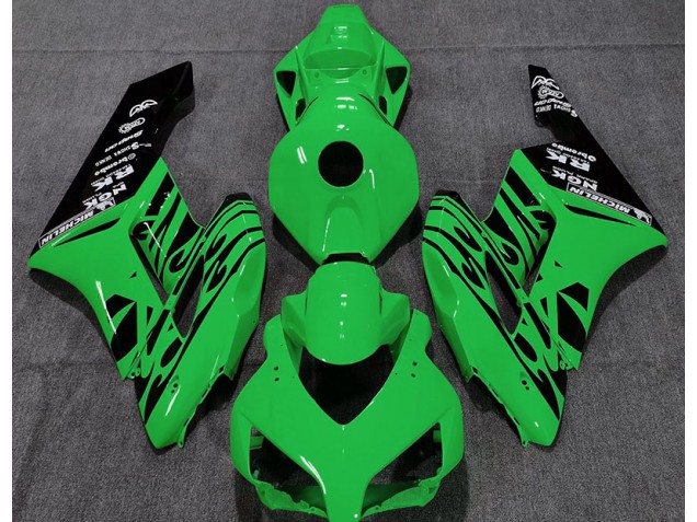 Vert Brillant Flamme 04-05 CBR1000RR Carénage Moto