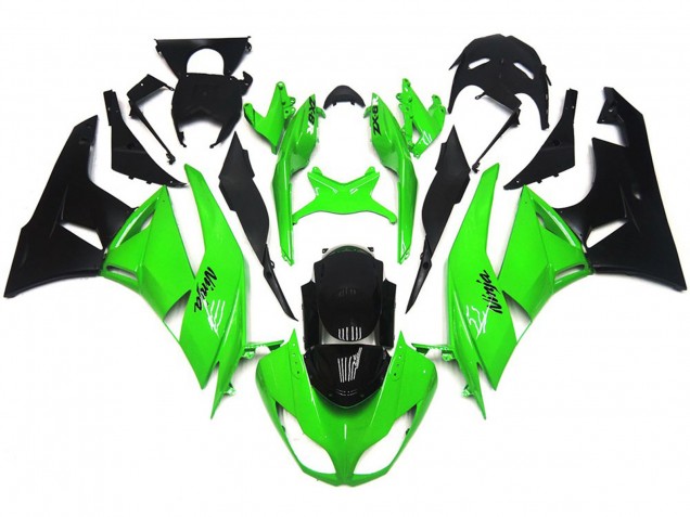 Vert Brillant Intense 09-12 ZX6R Carénage Moto Vert Brillant Intense 09-12 ZX6R Carénage Moto