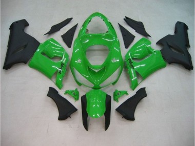 Vert Brillant Mat 05-06 ZX6R Carénage Moto