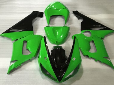 Vert Brillant & Noir 05-06 ZX6R Carénage Moto