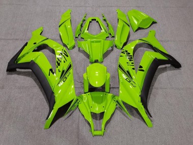 Vert Brillant & Noir 11-15 ZX10R Carénage Moto