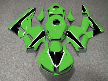 Vert Brillant & Noir 13-23 CBR600RR Carénage Moto
