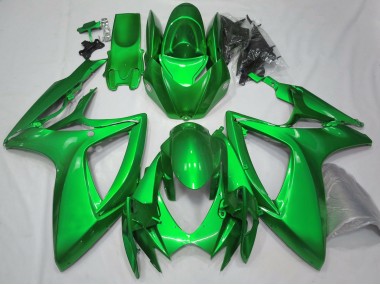 Vert Brillant Uni 06-07 GSXR 600-750 Carénage Moto