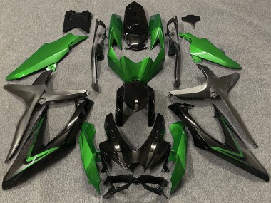 Vert Brillant & Vert R 08-10 GSXR 600-750 Carénage Moto