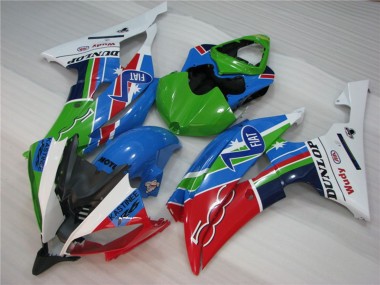 Vert Fiat 08-16 R6 Carénage Moto