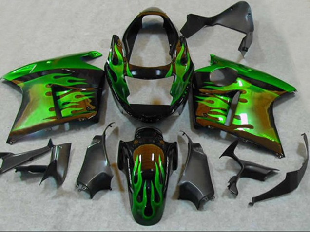 Vert Flamme 96-07 CBR1100XX Carénage Moto Vert Flamme 96-07 CBR1100XX Carénage Moto