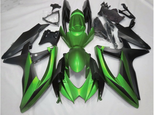 Vert Mat Sans R 08-10 GSXR 600-750 Carénage Moto