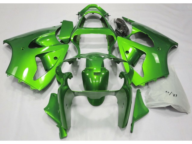 Vert Métallisé 00-02 ZX6R Carénage Moto Vert Métallisé 00-02 ZX6R Carénage Moto