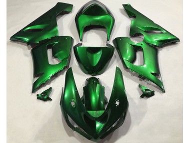 Vert Métallisé 05-06 ZX6R Carénage Moto