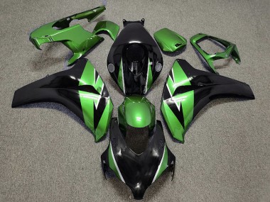 Vert & Noir 08-11 CBR1000RR Carénage Moto