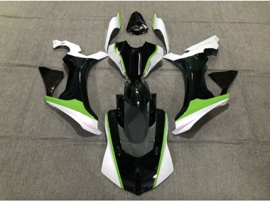 Vert Noir & Blanc 15-19 R1 Carénage Moto