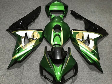 Vert & Or 06-07 CBR1000RR Carénage Moto