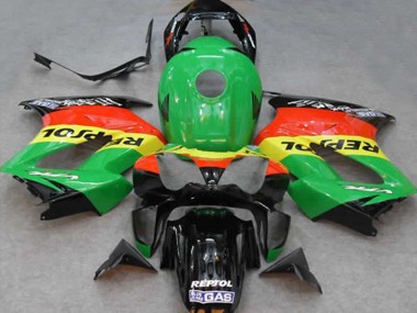Vert Repsol 02-12 VFR800 Carénage Moto