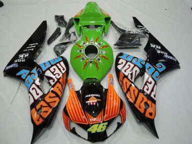 Vert Rossi 06-07 CBR1000RR Carénage Moto
