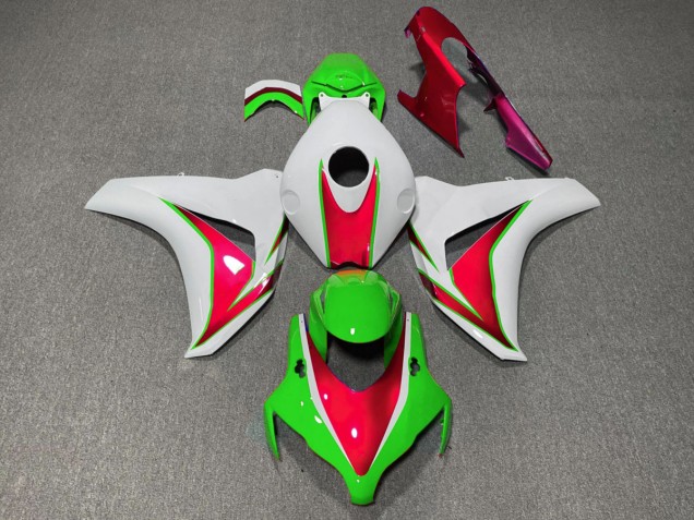 Vert & Rouge Brillant 08-11 CBR1000RR Carénage Moto Vert & Rouge Brillant 08-11 CBR1000RR Carénage Moto