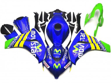 Vibrant Movistar 08-11 CBR1000RR Carénage Moto