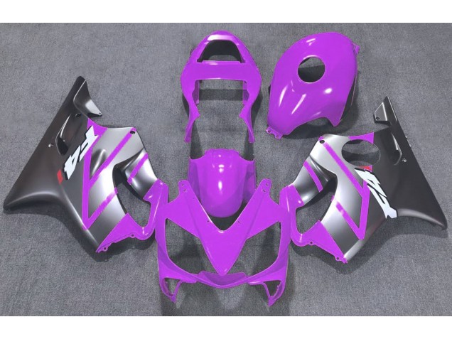 Violet & Argent Mat 01-03 CBR600 F4i Carénage Moto