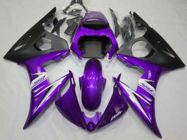 Violet & Blanc 03-04 R6 Carénage Moto