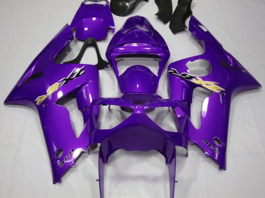 Violet Brillant 03-04 ZX6R Carénage Moto