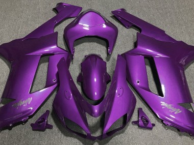 Violet Brillant 07-08 ZX6R Carénage Moto