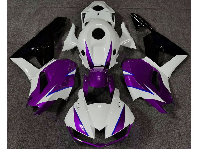 Violet Brillant Blanc & Bleu 13-23 CBR600RR Carénage Moto