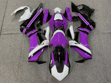 Violet Brillant Blanc & Noir 17-23 CBR1000RR Carénage Moto