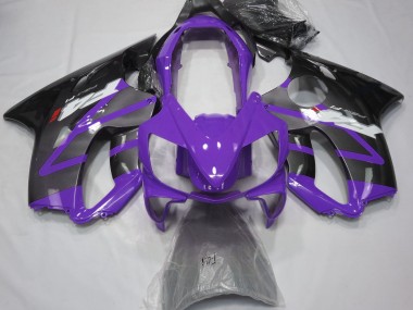 Violet Brillant & Gris 04-07 CBR600 F4i Carénage Moto