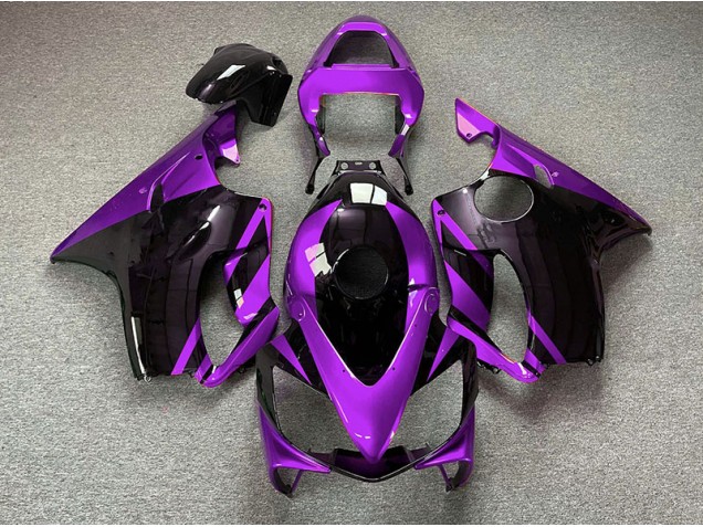 Violet Brillant & Noir 01-03 CBR600 F4i Carénage Moto Violet Brillant & Noir 01-03 CBR600 F4i Carénage Moto