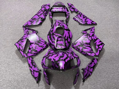 Violet Camouflage 03-04 CBR600RR Carénage Moto