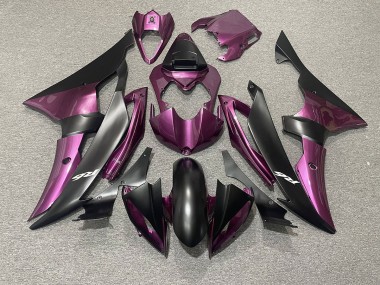 Violet Clair & Noir Mat 08-16 R6 Carénage Moto