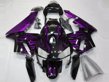 Violet Flamme 03-04 CBR600RR Carénage Moto