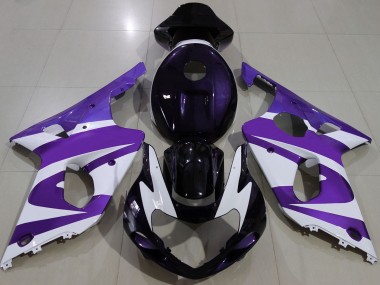 Violet Foncé 00-02 GSXR 1000 Carénage Moto